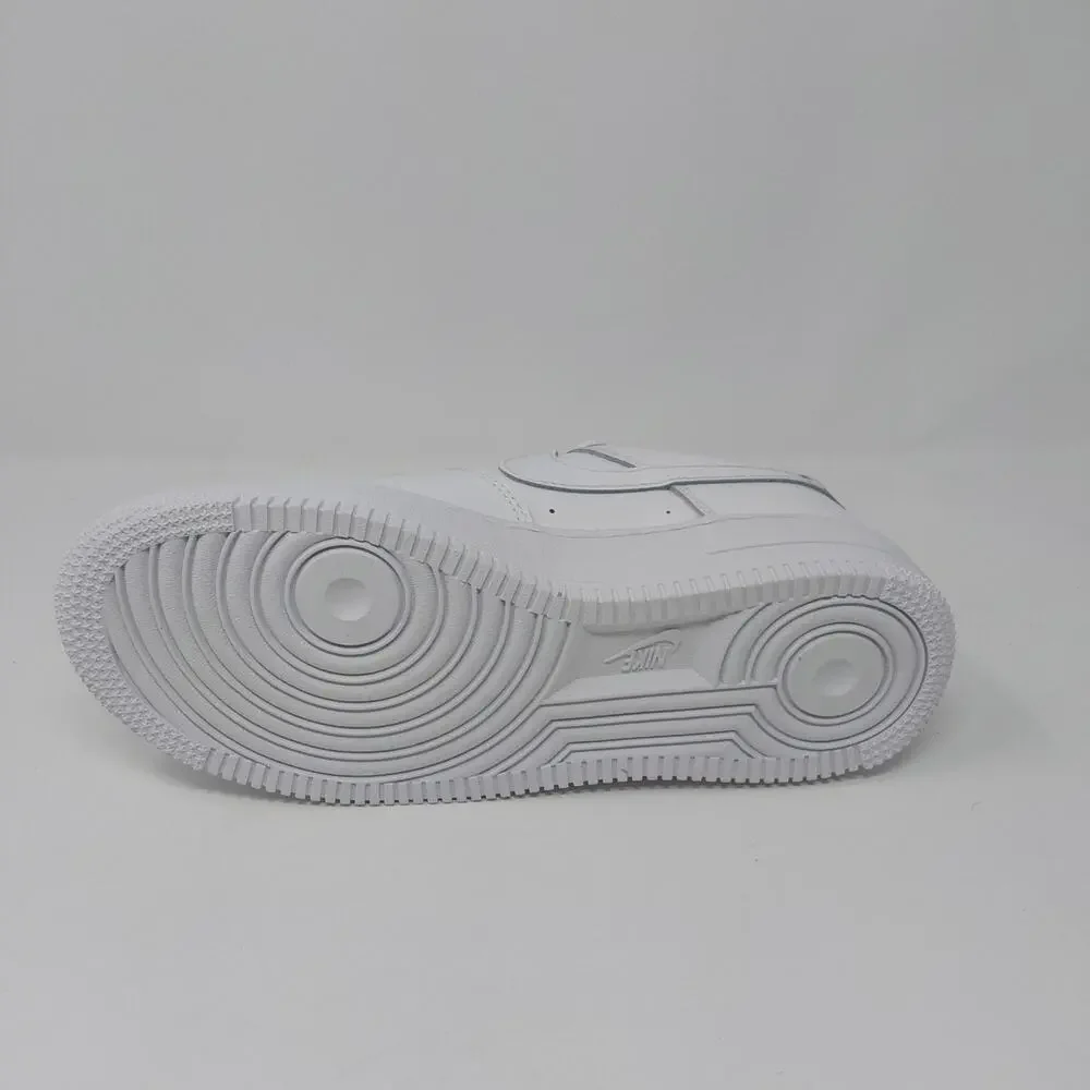 Nike Air Force 1 Low BG Triple White Patent Leather Kid's 4Y Women's 5.5
